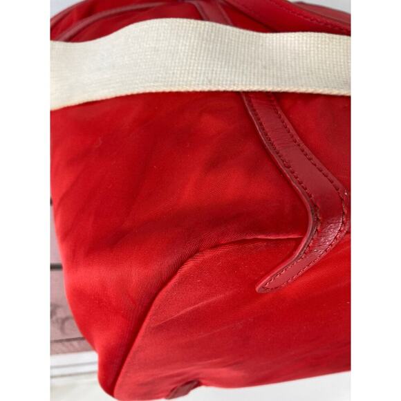 KATE SPADE LARGE ORANGE DIAPER BAG WITH CHANGING PAD (ASIS) - Picture 11 of 16